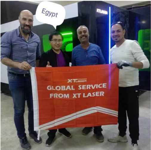 Serviciul fără griji începe dintr-o nouă zi XTlaser După vânzare Global Service Line Pakistan Station